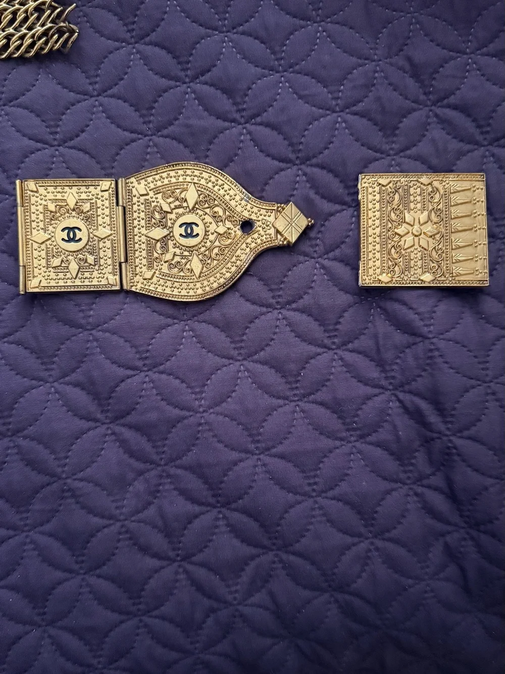 Vintage Gold Belt